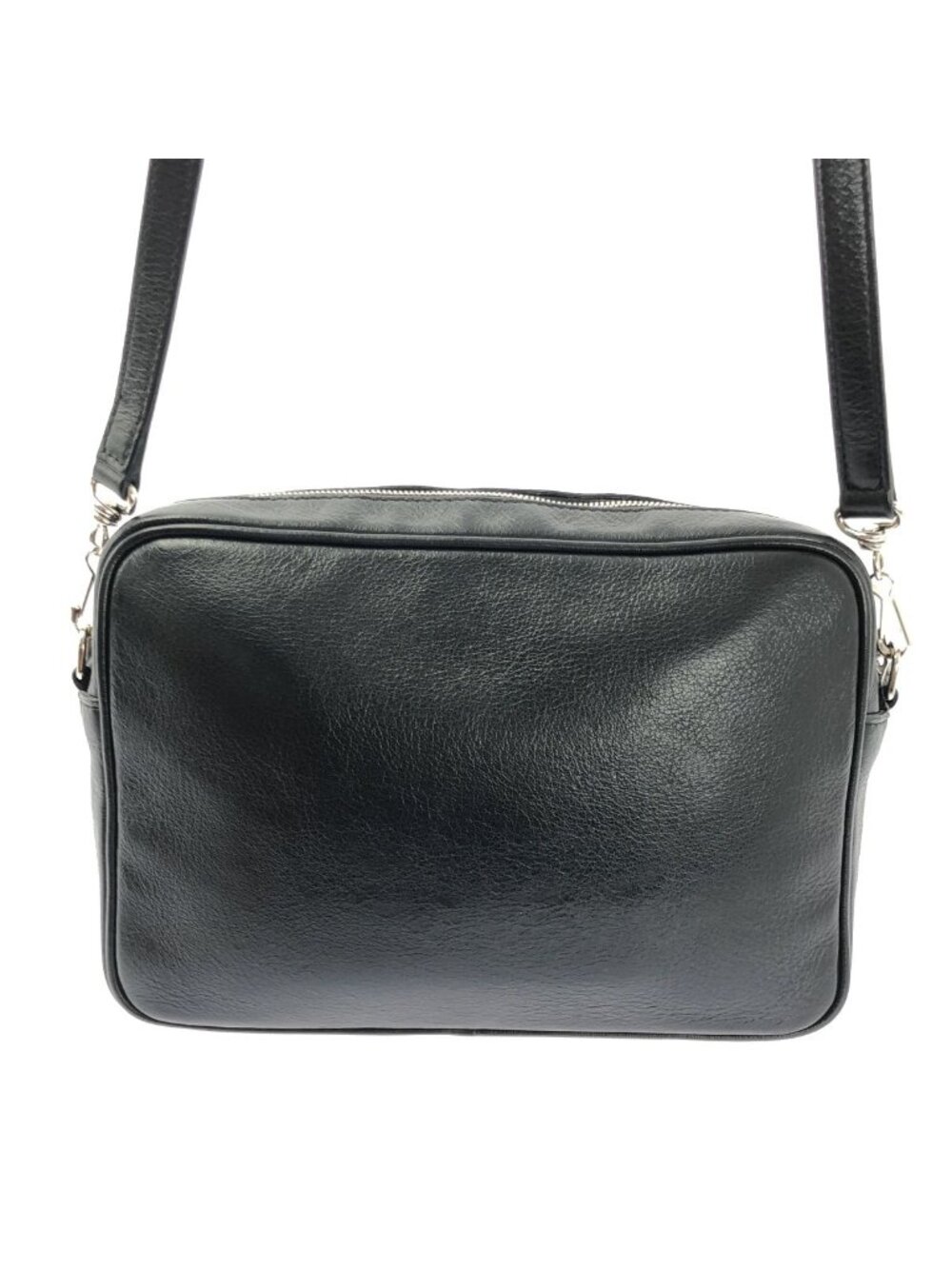 Balenciaga Everyday Logo Leather Cross Black Crossbody - Picture 4 of 8